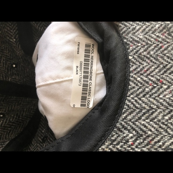 NWT Supreme Wool Herringbone Cap Classic Logo - Picture 5 of 5